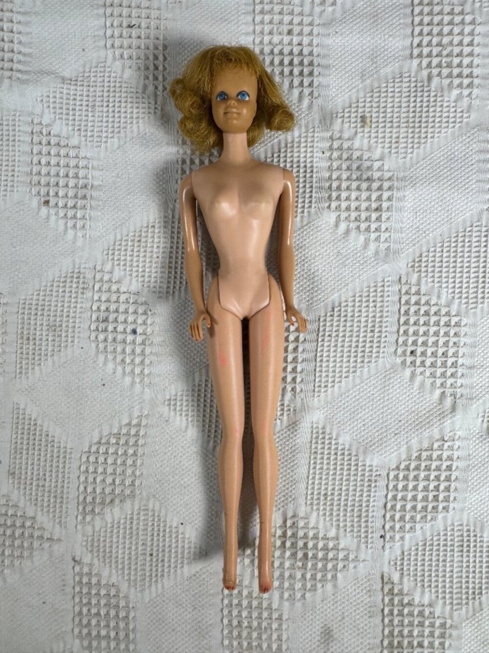 Midge Barbies Friend Doll Vintage Mattel 1962 Japan With Blonde Hair Collectible